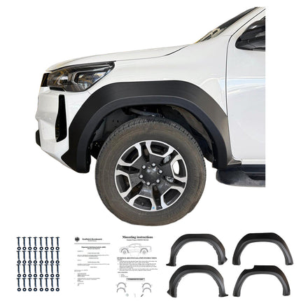 Allargamenti Parafanghi per Toyota Hilux 8ª Serie Facelift 2020+