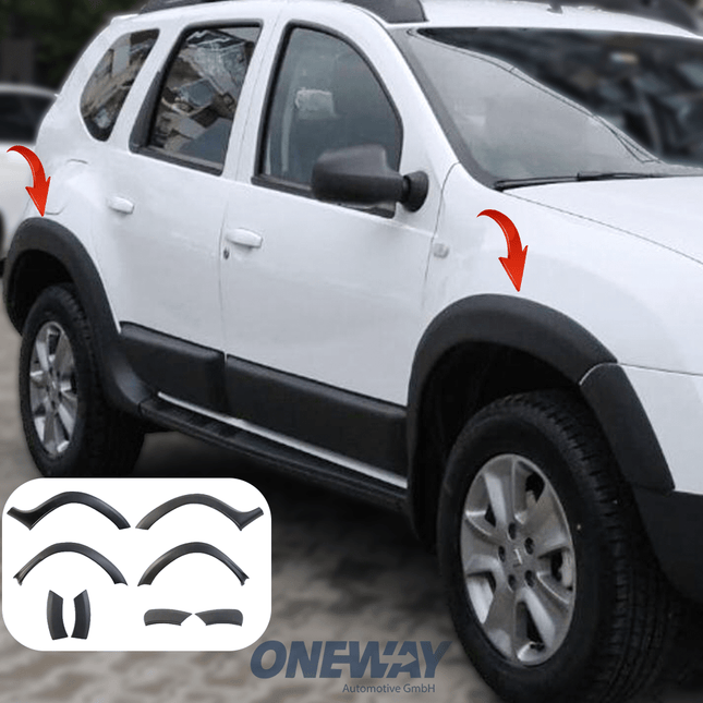 Cornici Passaruota per Dacia Duster Serie 1 2010-2017