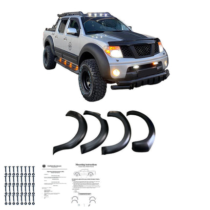 Allargamenti Parafanghi per Nissan Navara D40 Facelift 2010-2014