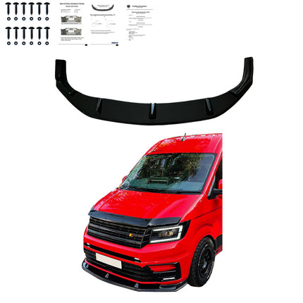 Splitter Anteriore per VW Crafter MK2 / MAN TGE MK1 Prefacelift 2017+
