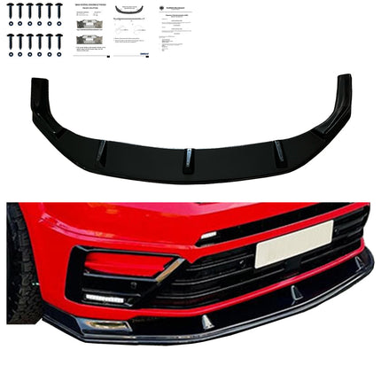 Splitter Anteriore per VW Crafter MK2 / MAN TGE MK1 Prefacelift 2017+