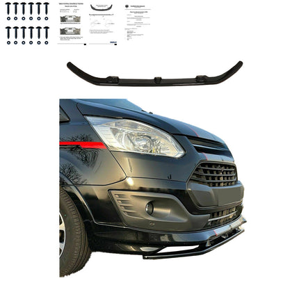 Splitter Anteriore per Ford Transit Custom MK1-MK1 Facelift Sportline 2012+