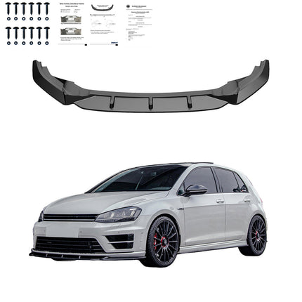 Splitter Anteriore per VW Golf MK7 R 2013-2016 V2