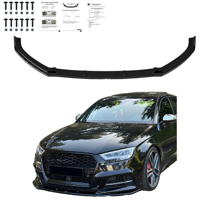 Splitter Anteriore per Audi S3 8V Berlina 2016-2020
