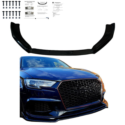 Splitter Anteriore per Audi RS3 8V Facelift 2017-2020