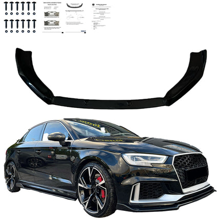 Splitter Anteriore per Audi RS3 8V Facelift 2017-2020