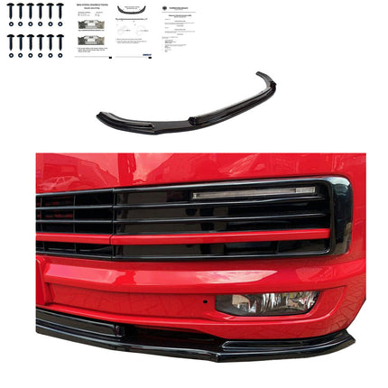 Splitter Anteriore per VW Transporter T6 2015-2019 V2