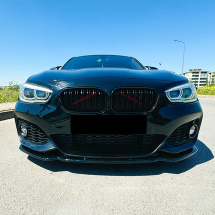 Splitter Anteriore per BMW Serie 1 F20-F21 M-Power Facelift 2015-2019