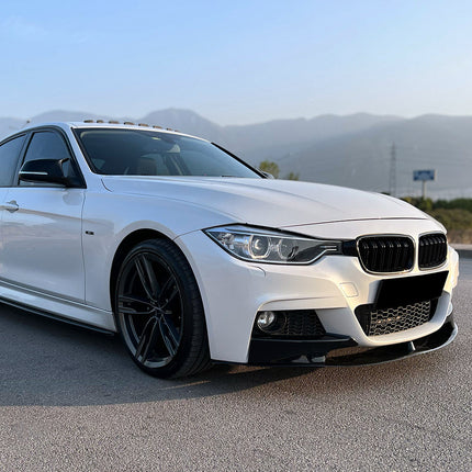 Splitter Anteriore per BMW Serie 3 F30 M-Pack 2012-2019 con Flaps
