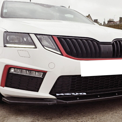 Splitter Anteriore per Škoda Octavia RS MK3 2013-2016