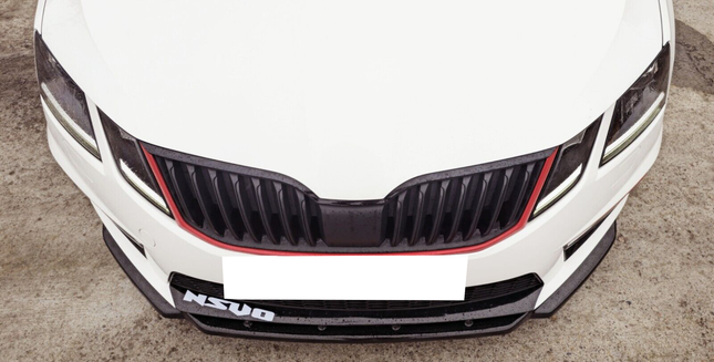 Splitter Anteriore per Škoda Octavia RS MK3 2013-2016
