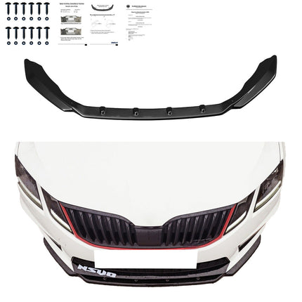 Splitter Anteriore per Škoda Octavia RS MK3 2013-2016