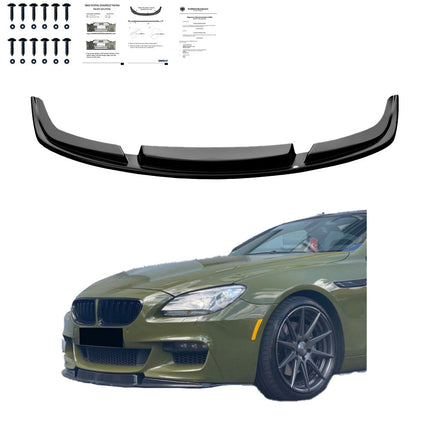 Splitter Anteriore per BMW Serie 6 F06 / F12 / F13 Facelift M-Pack 2013-2018