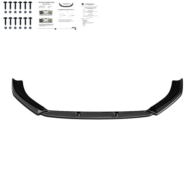 Splitter Anteriore per Audi RS3 8V Facelift Sportback 2017-2019 V2