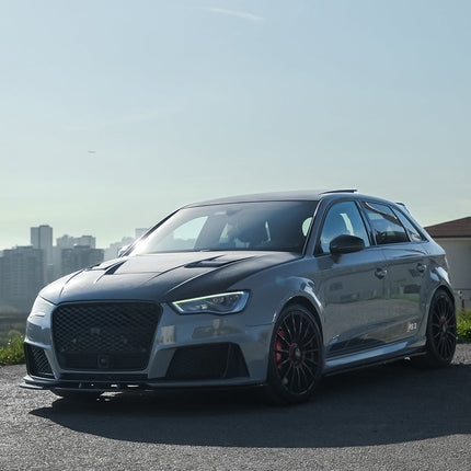 Splitter Anteriore per Audi RS3 8V Sportback 2015-2016