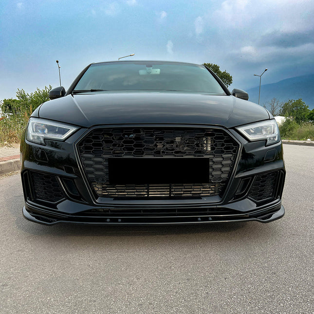 Splitter Anteriore per Audi RS3 8V Facelift Sportback 2017-2019 V3