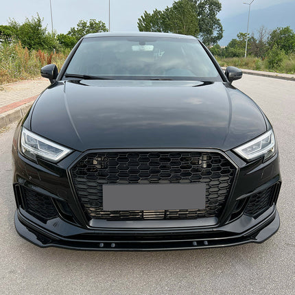 Splitter Anteriore per Audi RS3 8V Facelift Sportback 2017-2019 V3