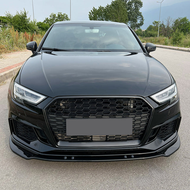 Splitter Anteriore per Audi RS3 8V Facelift Sportback 2017-2019 V3