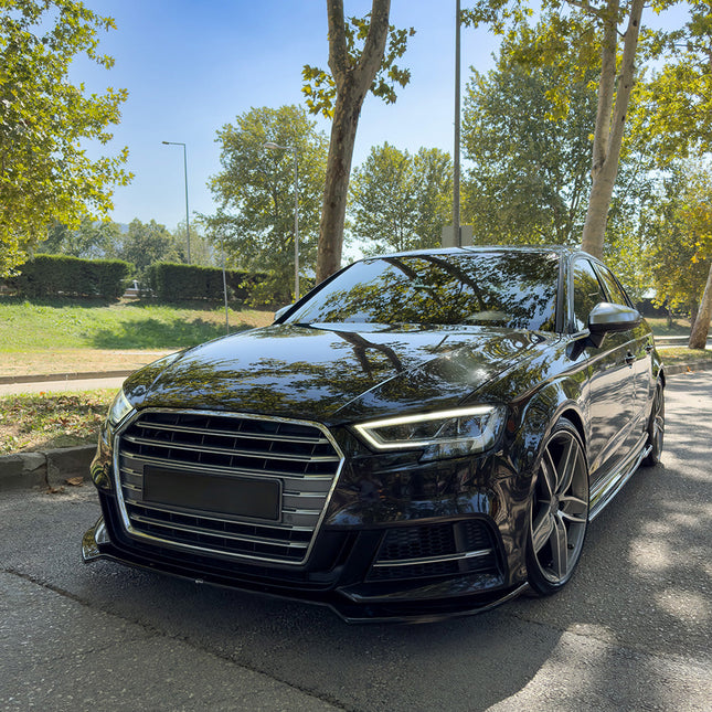 Splitter Anteriore per Audi S3 Sportback 8V Facelift 2016-2019