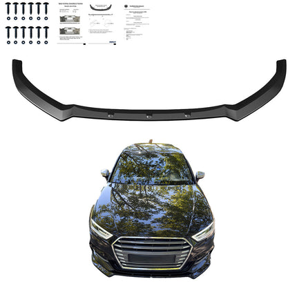 Splitter Anteriore per Audi S3 Sportback 8V Facelift 2016-2019