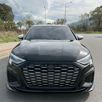 Splitter Anteriore per Audi A3 S-Line / S3 8Y (Berlina / Sportback) 2020-2024 V2