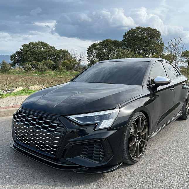 Splitter Anteriore per Audi A3 S-Line / S3 8Y (Berlina / Sportback) 2020-2024 V2