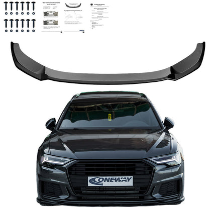 Splitter Anteriore per Audi A6 S-Line / S6 C8 (Berlina / Avant) 2019+ V2