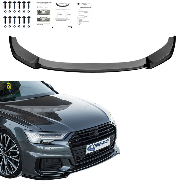 Splitter Anteriore per Audi A6 S-Line / S6 C8 (Berlina / Avant) 2019+ V2