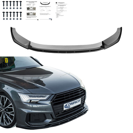 Splitter Anteriore per Audi A6 S-Line / S6 C8 2019+ V3