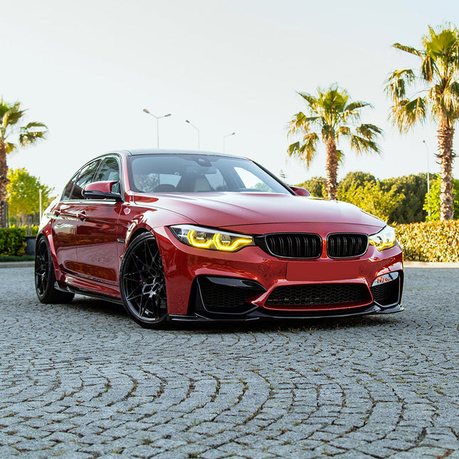 Splitter Anteriore per BMW M4 F82 / M3 F80 2014-2021 con Flaps