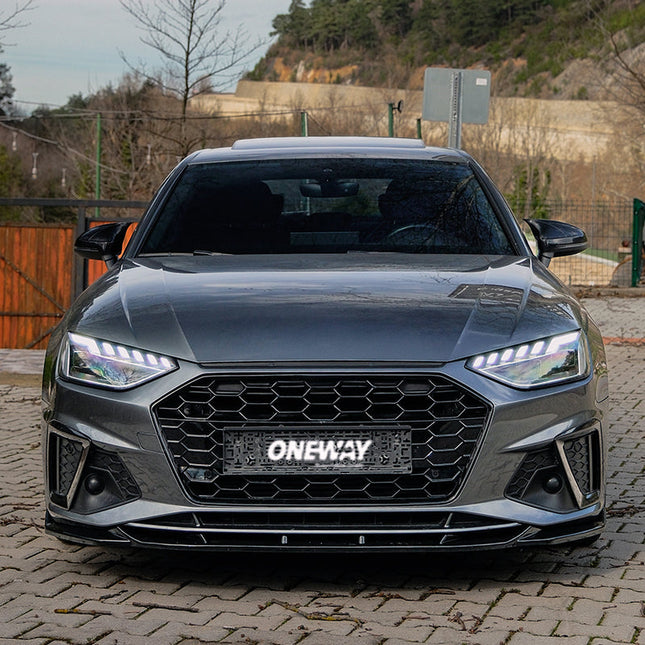 Splitter Anteriore per Audi A4 S-Line / S4 B9 Facelift 2019-2024