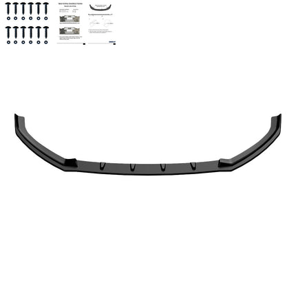 Splitter Anteriore per Audi S3 Sportback 8V Facelift 2016-2019 V2