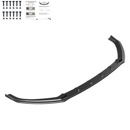 Splitter Anteriore per Audi S3 Sportback 8V Facelift 2016-2019 V2