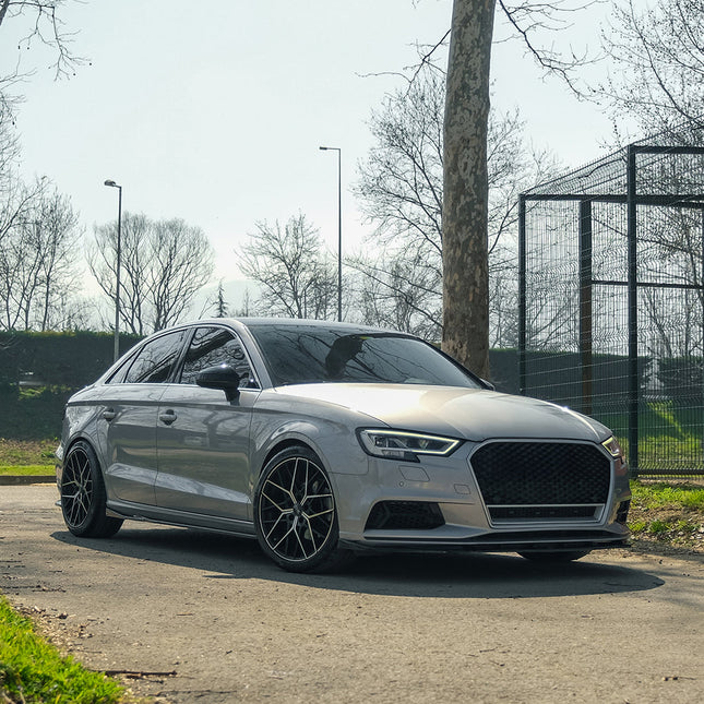 Splitter Anteriore per Audi A3 8V Facelift Berlina 2016-2020