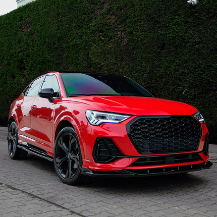 Splitter Anteriore per AUDİ Q3 S-Line Sportback / SUV F3 2019-2025