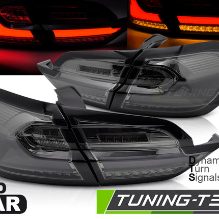 Ford Fiesta MK8 2017-2021 Fanali Posteriori LED fumé