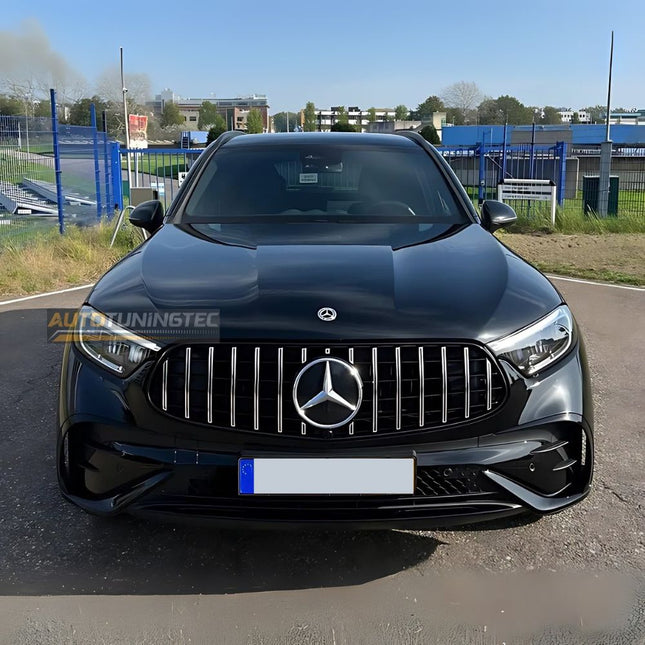 Griglia AMG GTR Panamericana Nero Cromato per Mercedes GLC C254 X254 2023-2026