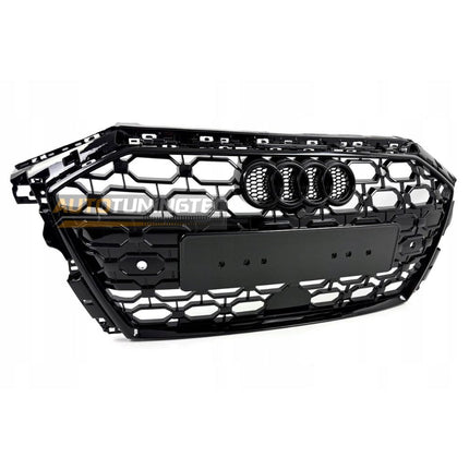 Griglia Anteriore Audi A3 8Y 2020-2024 RS3 Look Nero Lucido Calandra Mascherina