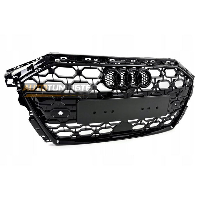Griglia Anteriore Audi A3 8Y 2020-2024 RS3 Look Nero Lucido Calandra Mascherina