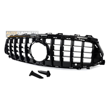 Griglia Anteriore Sportiva GTR Nero Lucido per Mercedes CLA C118 X118 2023 2026