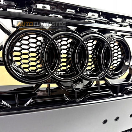Griglia RS3 Look Audi A3 8Y S3 2020-2024 Nero Lucido Calandra Mascherina Anteriore