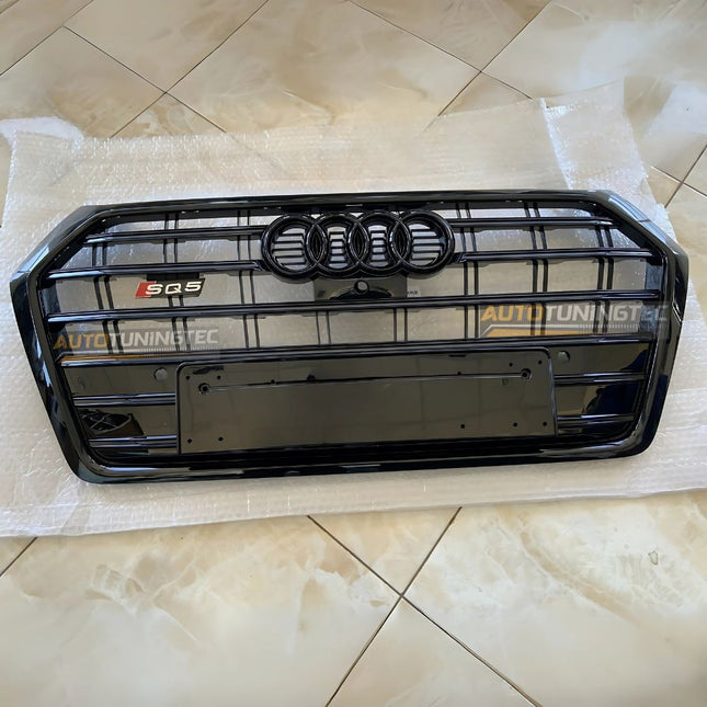 Griglia SQ5 Look Audi Q5 2016-2020 Nero Lucido Calandra Mascherina Anteriore