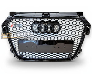 Audi A1 8X S1 2010-2015 Griglia Anteriore RS1 Look Nera