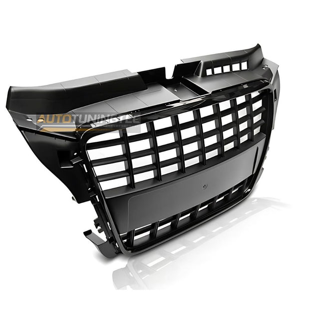 Mascherina Nero Lucido S3 Look Audi A3 8P 2008-2012 Calandra Griglia Anteriore