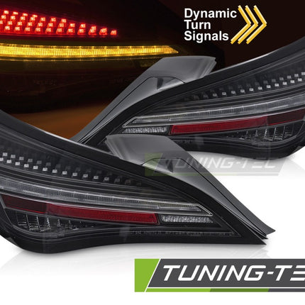 Mercedes CLA C117 2013-2019 Fanali Posteriori LED Sequenziali Neri