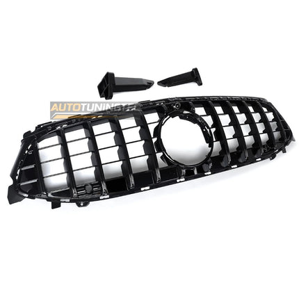 Mercedes CLA C118 X118 2023-2026 Griglia Anteriore Sportiva Nero Lucido