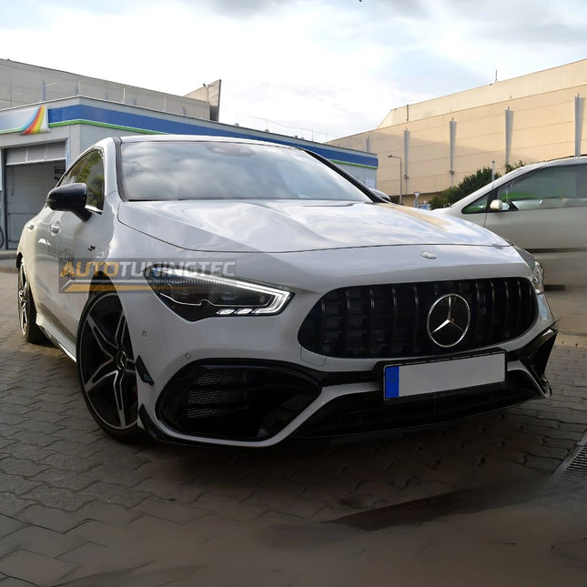 Mercedes CLA C118 X118 Restyling 2023-2026 Griglia GTR Nero Lucido AMG Look
