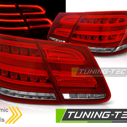 Mercedes Classe E W212 2009-2013 Fanali Posteriori LED Rosso Bianco