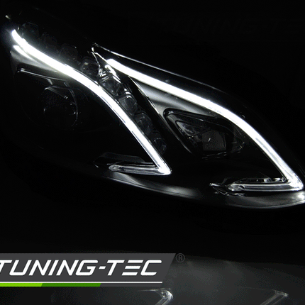 Mercedes E W212 S212 2013-2016 Fari Anteriori Full LED Nero