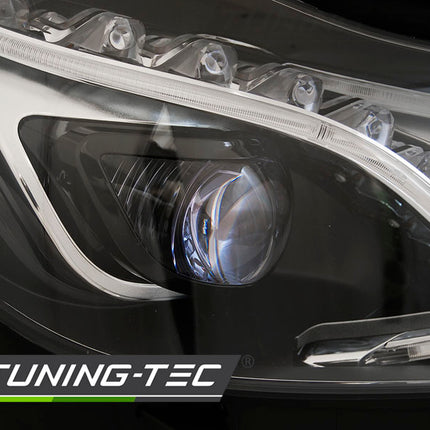 Mercedes E W212 S212 2013-2016 Fari Anteriori Full LED Nero